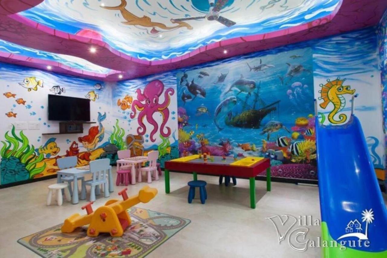 Luxury Rental With Kids Playroom In Goa Calangute Exterior photo